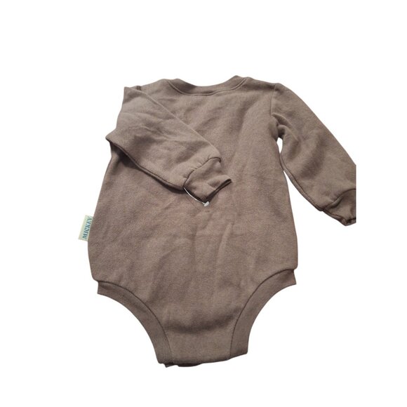 Disney Baby Unisex Brown Mickey Mouse Long Sleeve Bodysuit Sz 6-9 Months NWOT - Picture 7 of 7